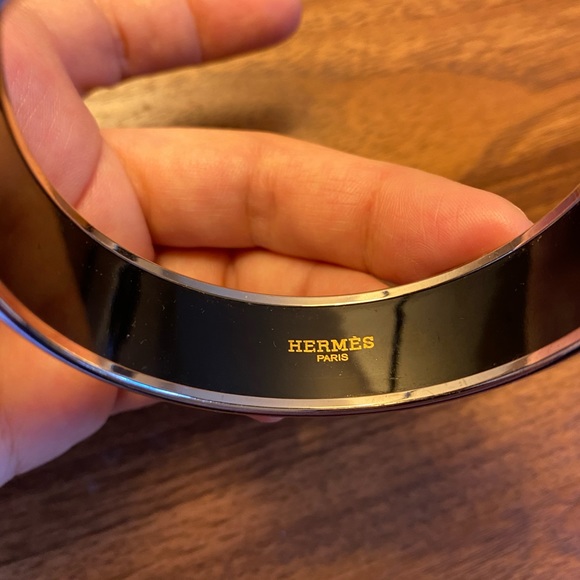100% authentic Hermès enamel bangle - Picture 5 of 7